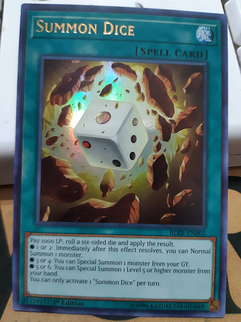 Summon Dice - BLRR-EN002 - Ultra Rare