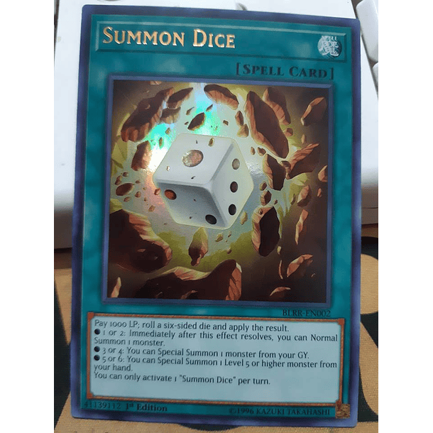 Summon Dice - BLRR-EN002 - Ultra Rare