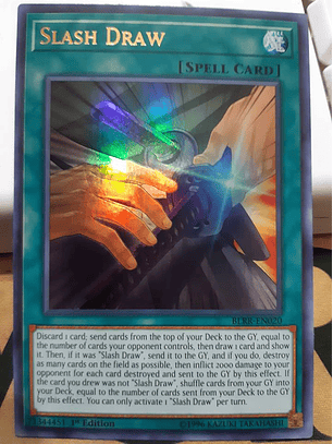 Slash Draw - BLRR-EN020 - Ultra Rare