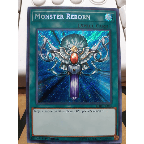 Monster Reborn - BLRR-EN046 - Secret Rare