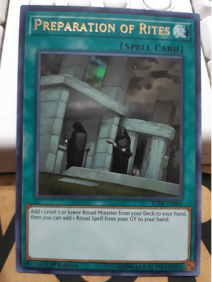 Preparation of Rites - BLRR-EN088 - Ultra Rare 