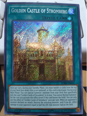 Golden Castle of Stromberg - BLRR-EN010 - Secret Rare