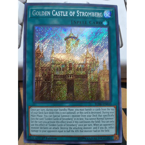 Golden Castle of Stromberg - BLRR-EN010 - Secret Rare