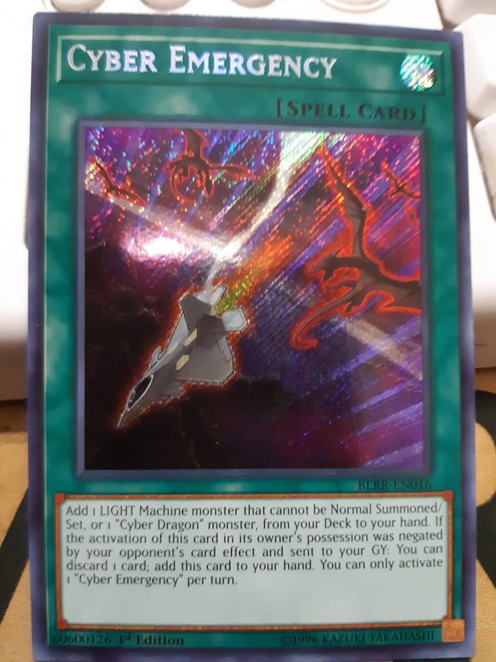 Cyber Emergency - BLRR-EN016 - Secret Rare 1