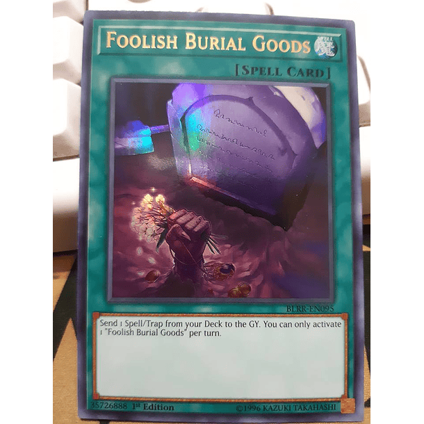 Foolish Burial Goods - BLRR-EN095 - Ultra Rare