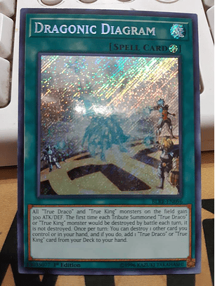 Dragonic Diagram - BLRR-EN096 - Secret Rare 