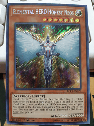 Elemental HERO Honest Neos - BLRR-EN079 - Secret Rare