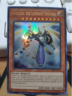 Sephylon, the Ultimate Timelord - BLRR-EN056 - Ultra Rare