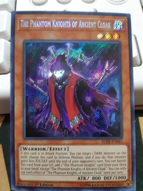 The Phantom Knights of Ancient Cloak - BLRR-EN061 - Secret Rare