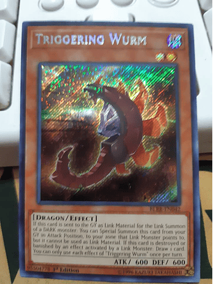 Triggering Wurm - BLRR-EN042 - Secret Rare