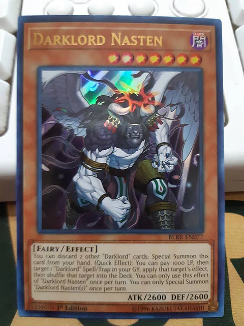Darklord Nasten - BLRR-EN077 - Ultra Rare