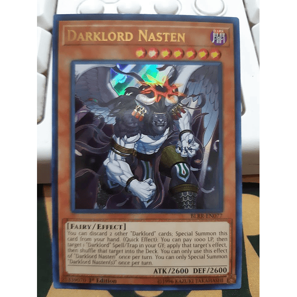 Darklord Nasten - BLRR-EN077 - Ultra Rare