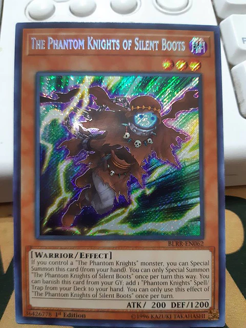 The Phantom Knights of Silent Boots - BLRR-EN062 - Secret Rare