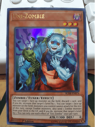 Uni-Zombie - BLRR-EN074 - Ultra Rare