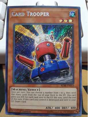 Card Trooper - BLRR-EN053 - Secret Rare