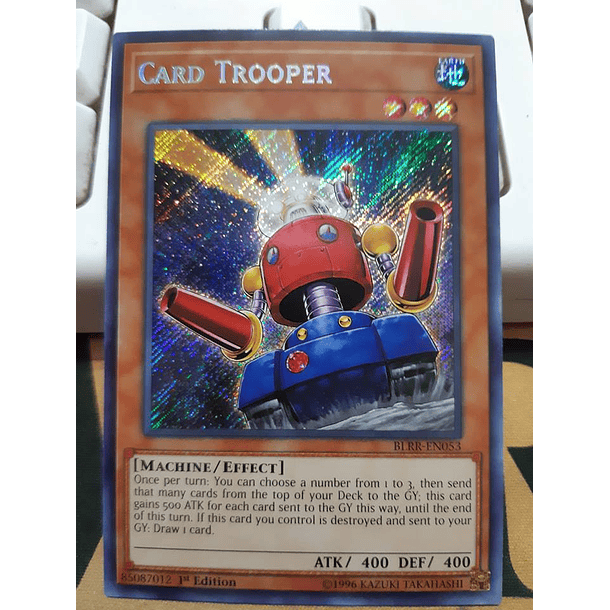 Card Trooper - BLRR-EN053 - Secret Rare