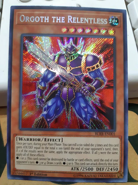 Orgoth the Relentless - BLRR-EN001 - Secret Rare