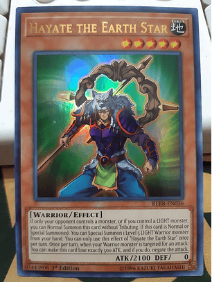 Hayate the Earth Star - BLRR-EN036 - Ultra Rare
