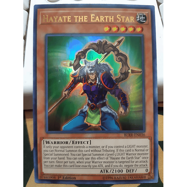 Hayate the Earth Star - BLRR-EN036 - Ultra Rare
