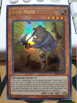 Iron Hans - BLRR-EN006 - Ultra Rare