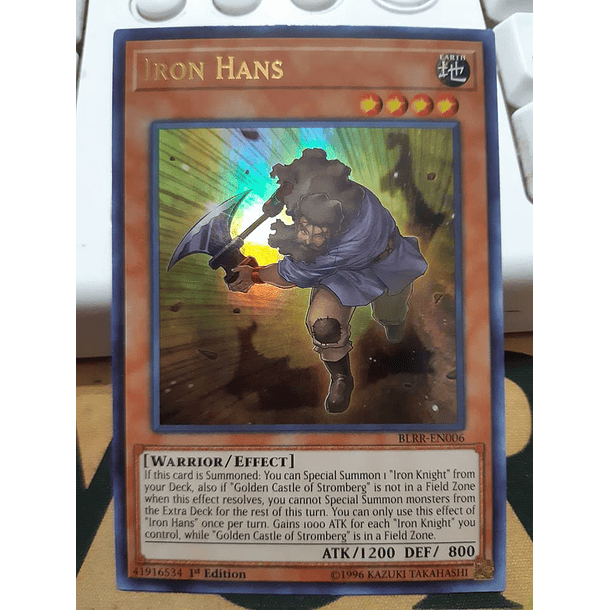 Iron Hans - BLRR-EN006 - Ultra Rare