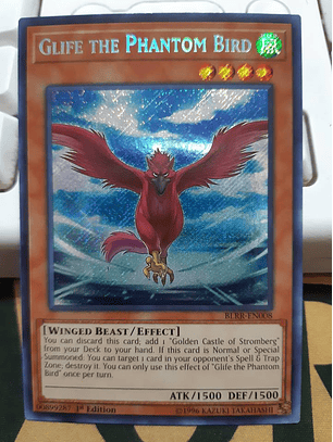 Glife The Phantom Bird - BLRR-EN008 - Secret Rare 