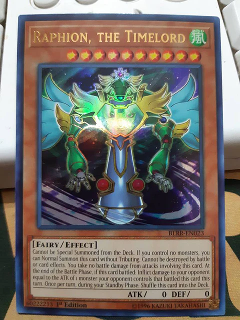 Raphion, the Timelord - BLRR-EN023 - Ultra Rare 