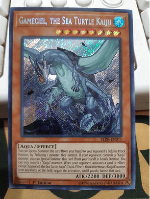 Gameciel, the Sea Turtle Kaiju - BLRR-EN075 - Secret Rare