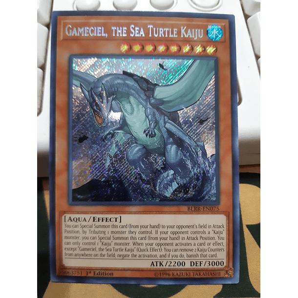 Gameciel, the Sea Turtle Kaiju - BLRR-EN075 - Secret Rare