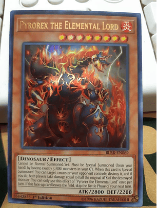 Pyrorex the Elemental Lord - BLRR-EN069 - Ultra Rare