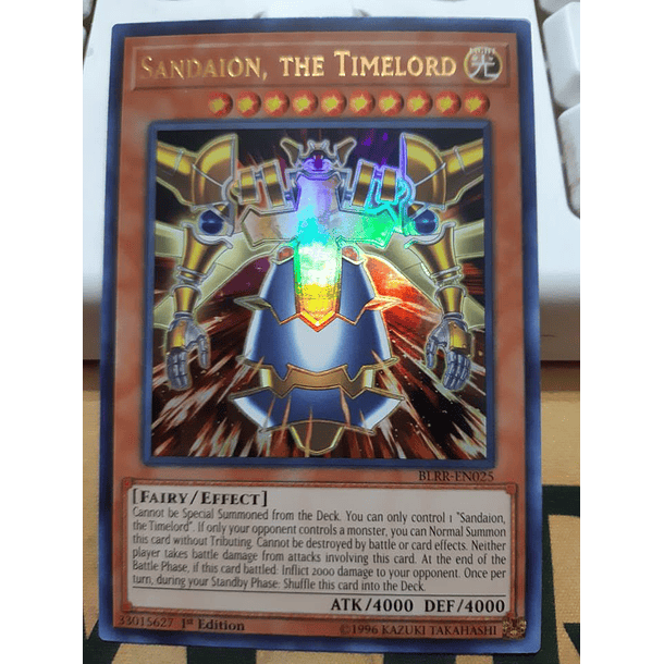 Sandaion, the Timelord - BLRR-EN025 - Ultra Rare