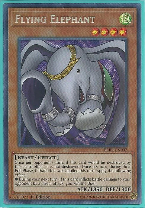 Flying Elephant - BLRR-EN003 - Secret Rare