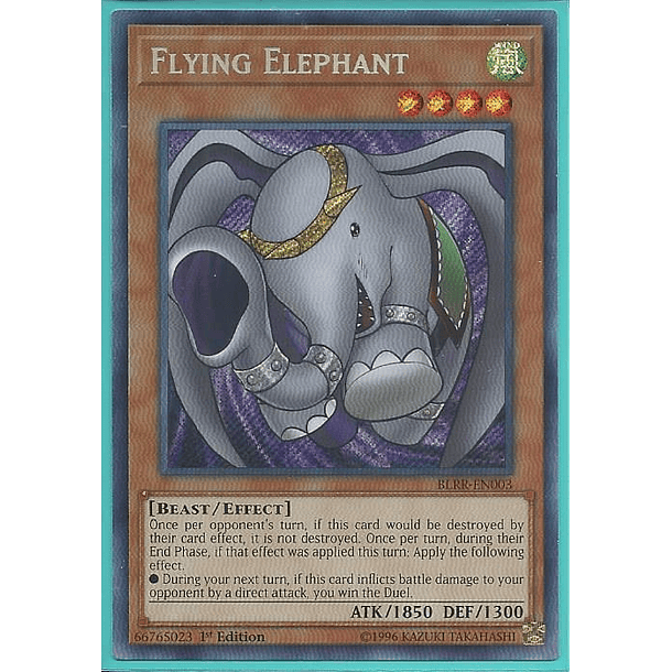 Flying Elephant - BLRR-EN003 - Secret Rare