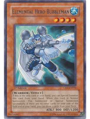 Elemental Hero Bubbleman - CRV-EN014 - Rare