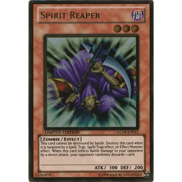 Spirit Reaper - GLD4-EN011 - Gold Rare (jugada)