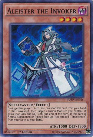 Aleister the Invoker - FUEN-EN026 - Super Rare  1
