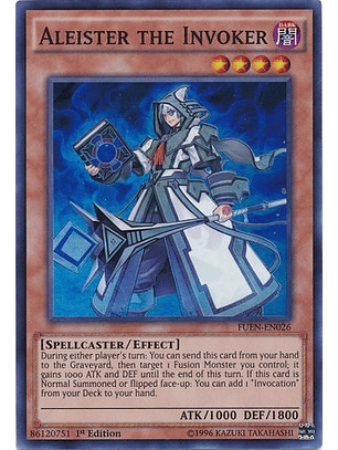 Aleister the Invoker - FUEN-EN026 - Super Rare 