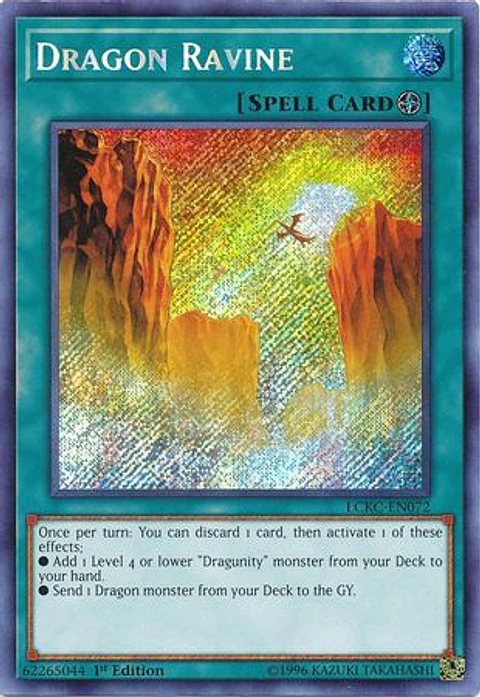 Dragon Ravine - LCKC-EN072 - Secret Rare 