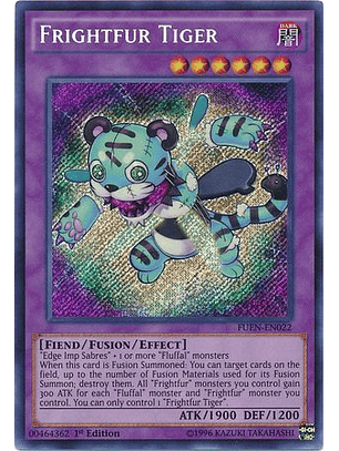 Frightfur Tiger - FUEN-EN022 - Secret Rare