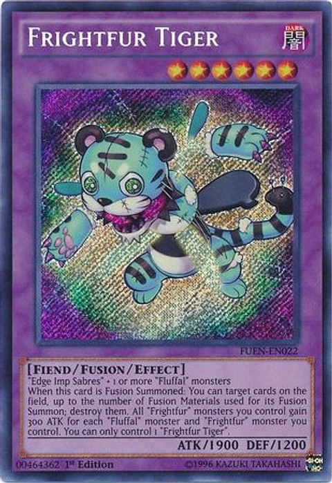 Frightfur Tiger - FUEN-EN022 - Secret Rare