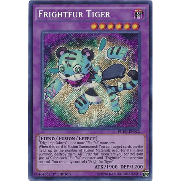 Frightfur Tiger - FUEN-EN022 - Secret Rare