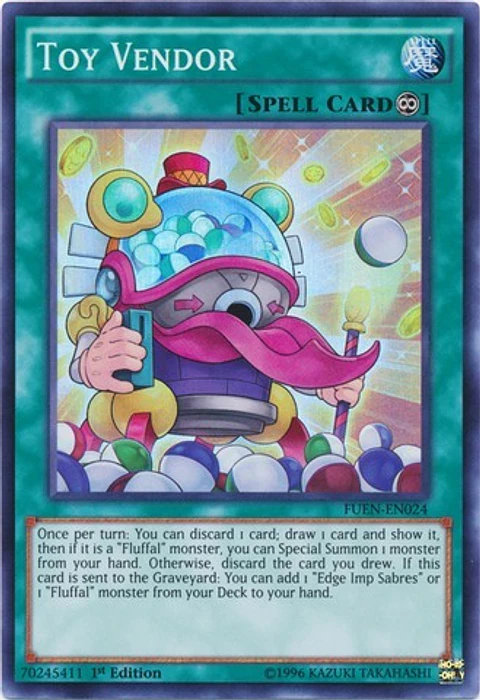 Toy Vendor - FUEN-EN024 - Super Rare