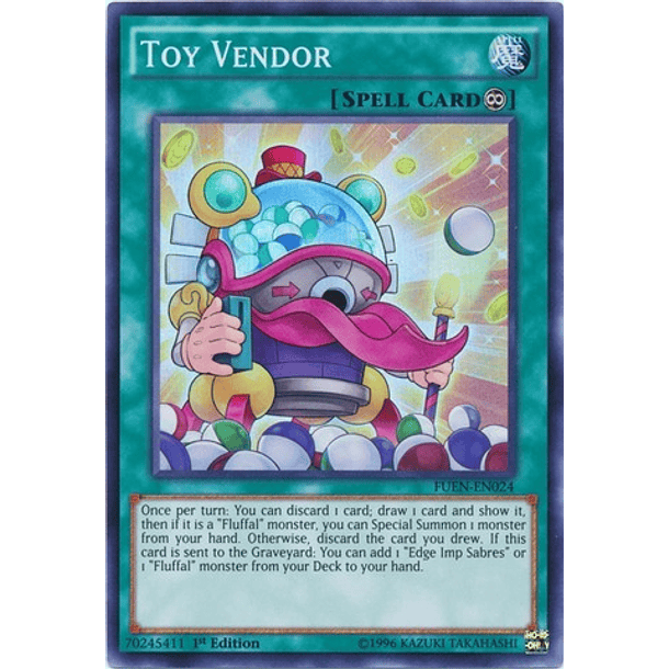 Toy Vendor - FUEN-EN024 - Super Rare