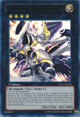 Number C39: Utopia Ray - YS13-EN042 - Ultra Rare 1