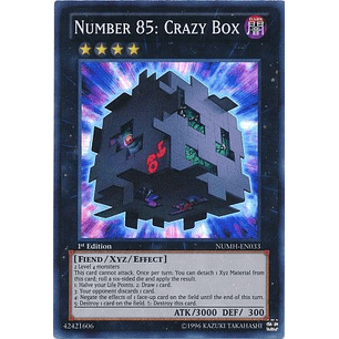 Number 85: Crazy Box - NUMH-EN033 - Super Rare