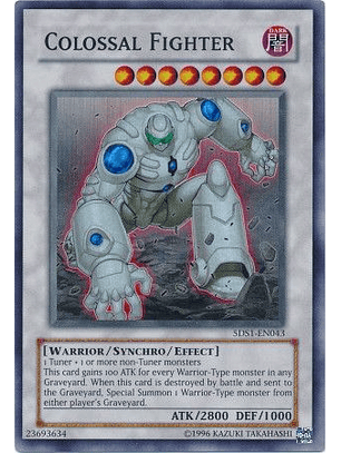 Colossal Fighter - 5DS1-EN043 - Super Rare 