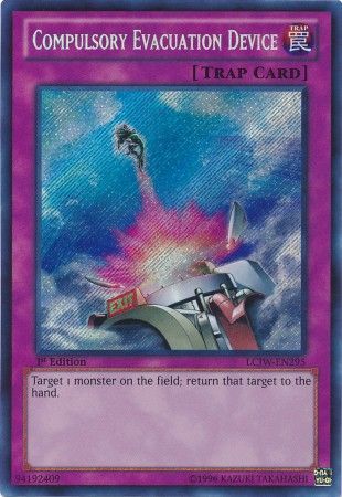 Compulsory Evacuation Device - LCJW-EN295 - Secret Rare 1