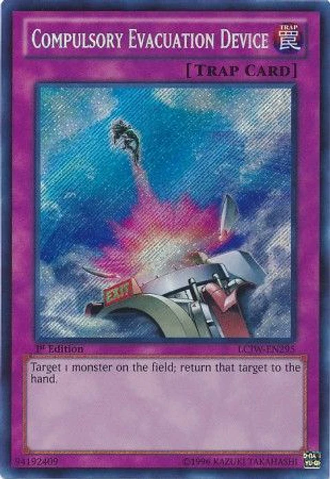 Compulsory Evacuation Device - LCJW-EN295 - Secret Rare