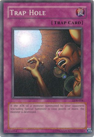 Trap Hole - LOB-058 - Super Rare (español) 1