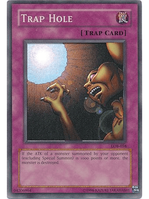 Trap Hole - LOB-058 - Super Rare (español)